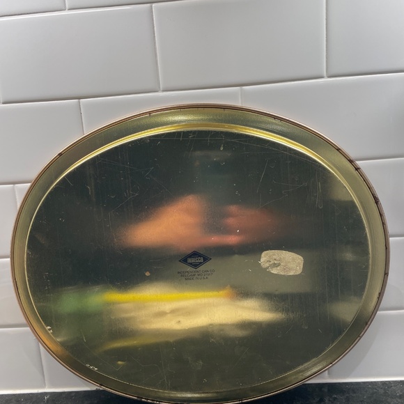 Thomas Kincade Christmas Tin Tray - Picture 4 of 6